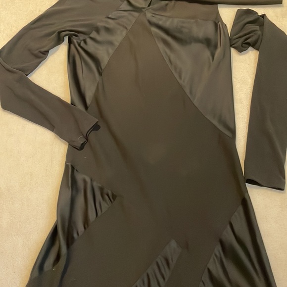 DONNA KARAN NEW YORK BLACK LABEL BLACK dress size 10 - Picture 4 of 10